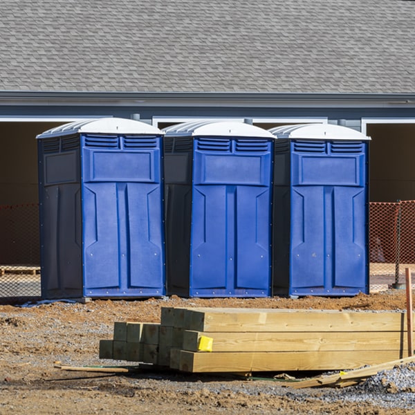 how do you dispose of waste after the portable toilets have been emptied in Frytown IA